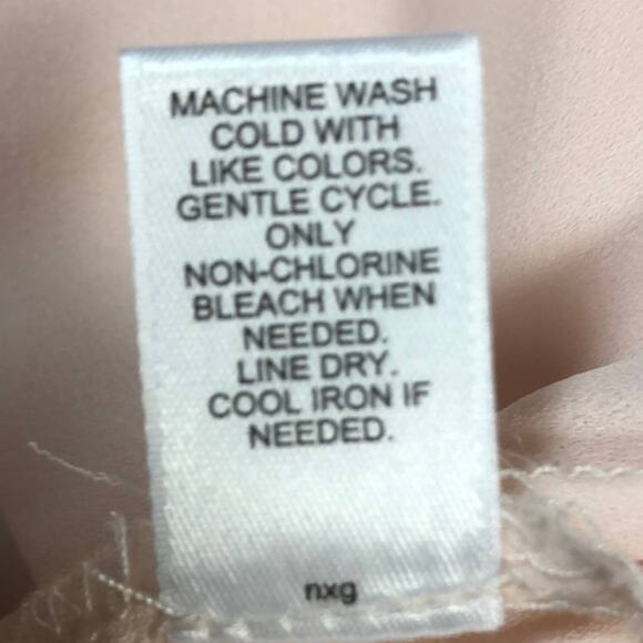 Cato Blush Blouse 3/4 Bell Sleeves Size M - Picture 10 of 11